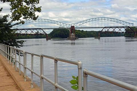 Walk along the Connecticut River and talk about books!