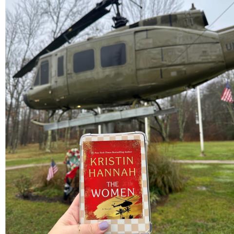 helicopter and book 