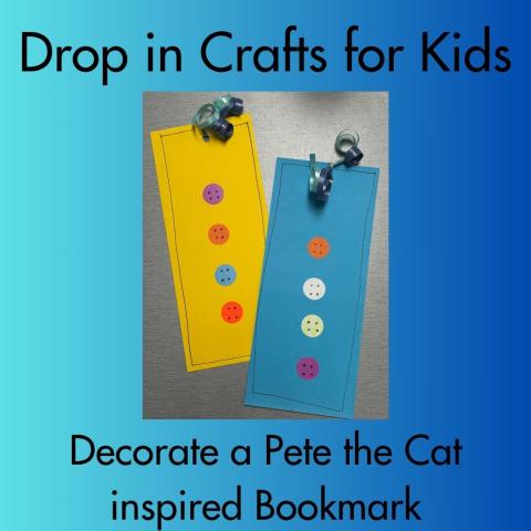 bookmarks on a blue background