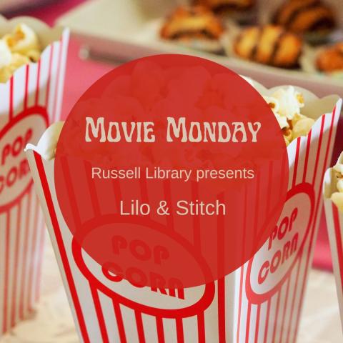 popcorn buckets and a red dot 