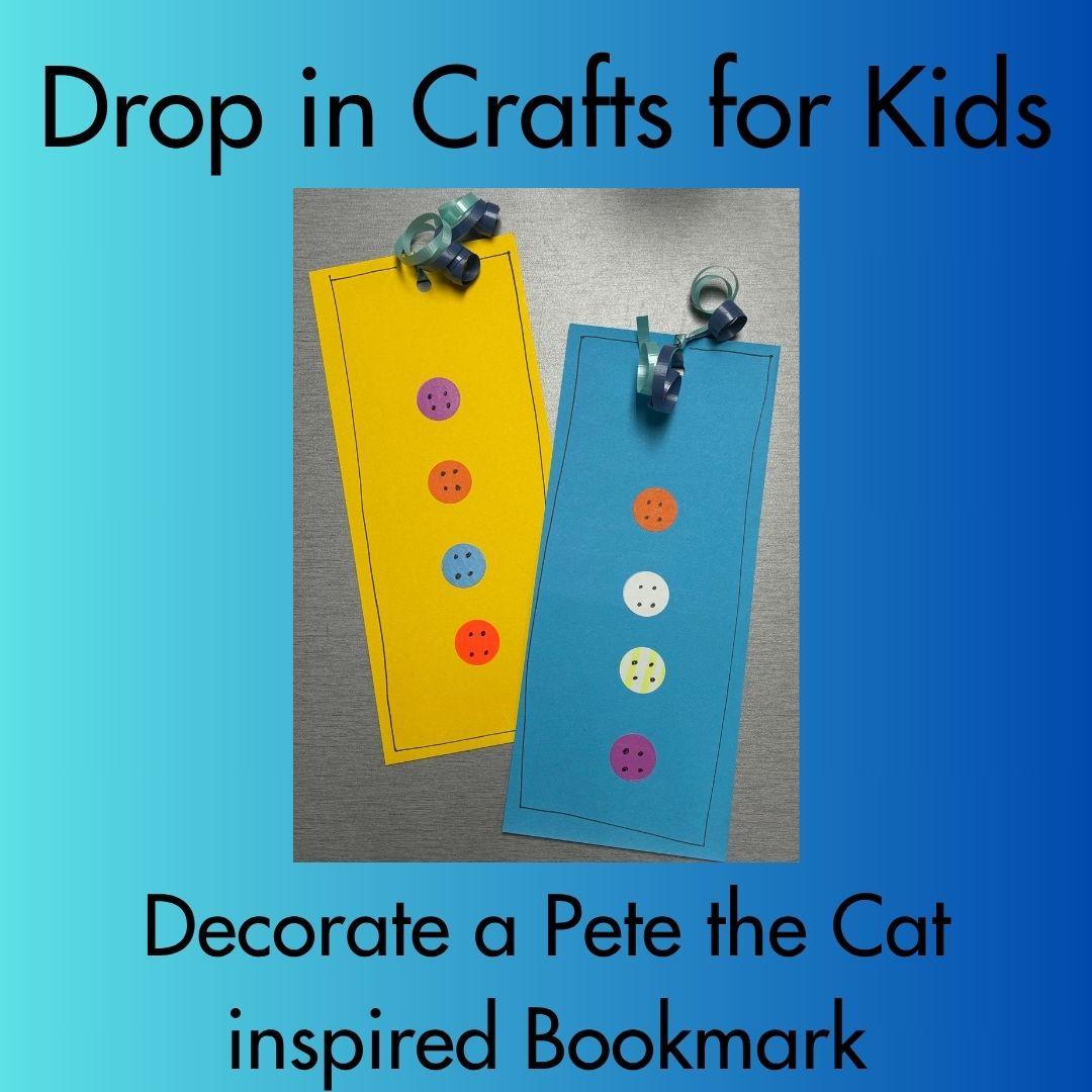 bookmarks on a blue background