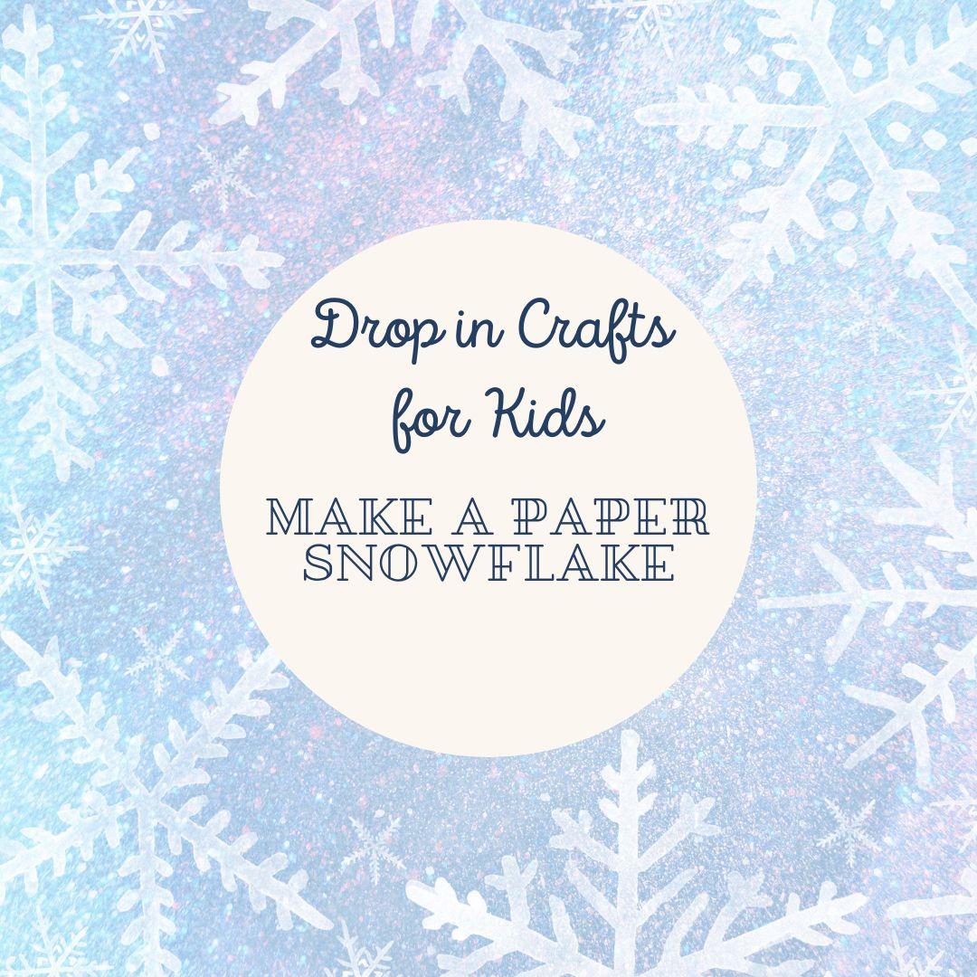 snowflakes on a blue background